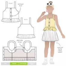 Load image into Gallery viewer, Style Arc Kit Kids Tank Top - Sizes 2 to 8