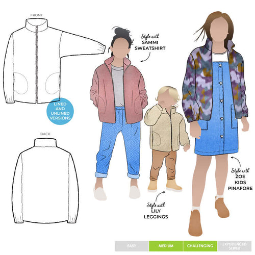 Style Arc Teddy Kids Jacket - sizes 1 to 8