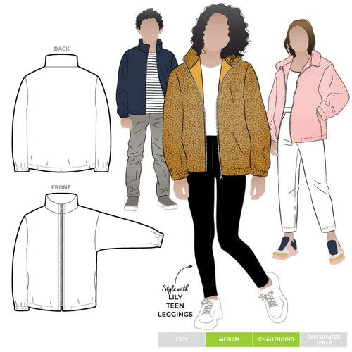 Style Arc Teddy Teens Jacket - sizes 8 to 16