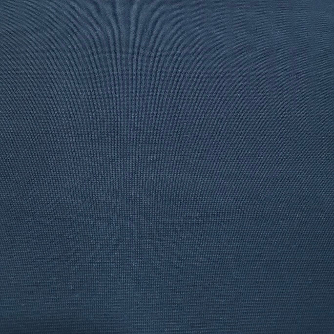 100% Cotton Pique Knit, Navy - 1/4metre - Minerva's Bower