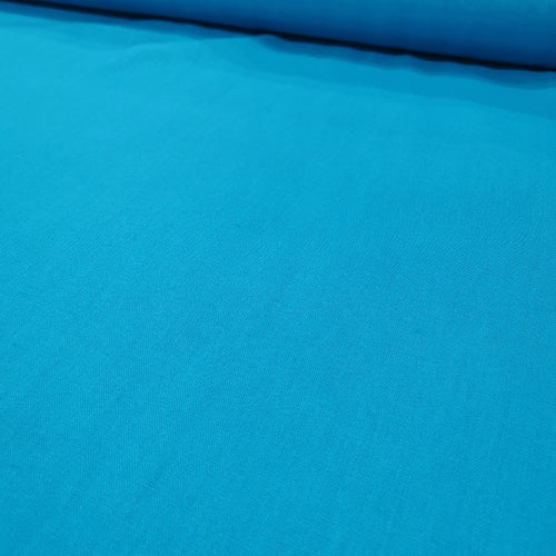 100% Linen, Cerulean - 1/4 metre