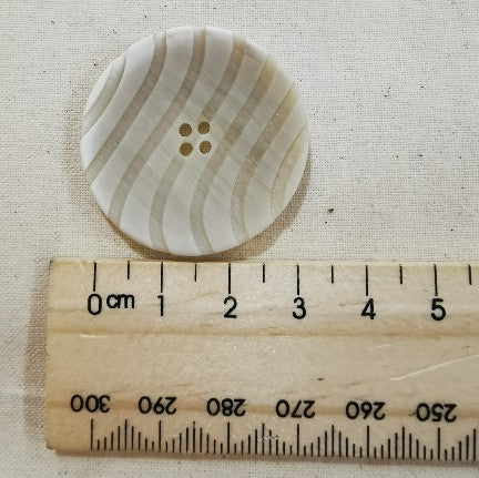 Large Swirl Ridge Button