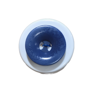 Corozo Nut Retro Button, Small