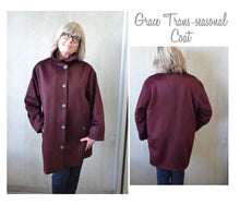 Load image into Gallery viewer, Style Arc Grace Trans-Seasonal Coat - sizes 4 to 16