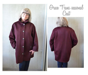 Style Arc Grace Trans-Seasonal Coat - sizes 4 to 16