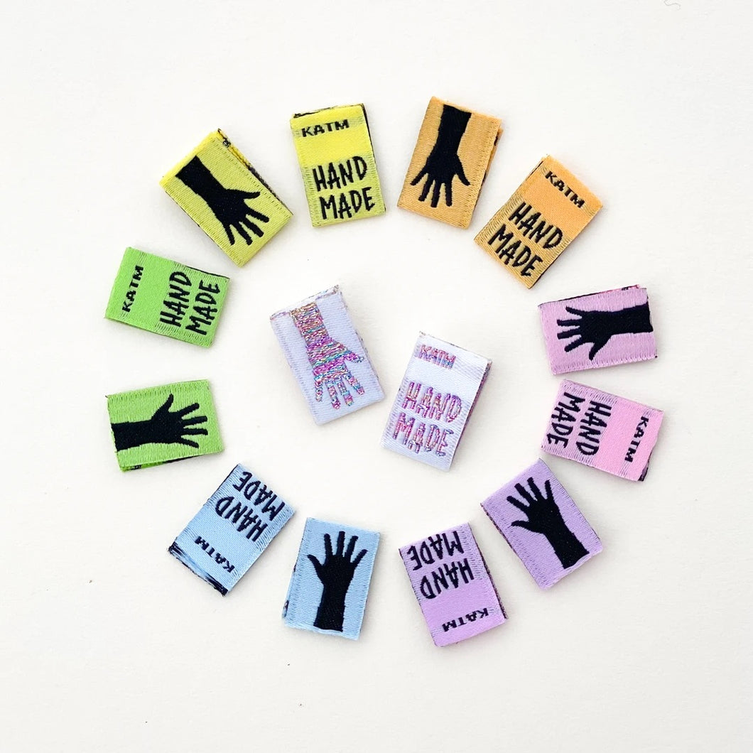 Labels by KATM - Rainbow Mini Hands
