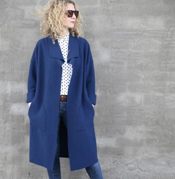 Tessuti Patterns Brooklyn Coat. Available in store or online.