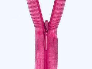 40cm Invisible zip in hot pink for sale at Minerva's Bower
