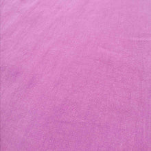 Load image into Gallery viewer, Flat lay of 100% Linen Antique Wash, Boysenberry, for sale at Minerva&#39;s Bower