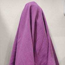 Load image into Gallery viewer, Drape of 100% Linen Antique Wash, Boysenberry, for sale at Minerva&#39;s Bower
