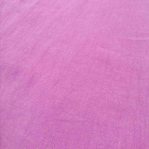 Flat lay of 100% Linen Antique Wash, Boysenberry, for sale at Minerva's Bower