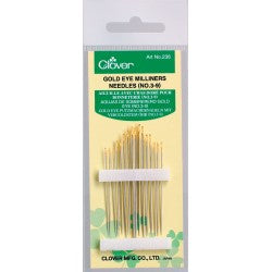 Clover Milliner's Needles for sale at Minerva's Bower