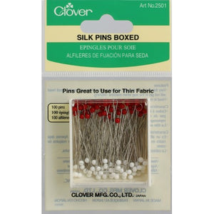 Clover silk pins for sale at Minerva's Bower