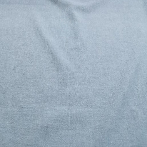 Flat Lay of heavyweight 100% Linen Vintage Washer Finish,Asphalt - for sale at Minerva's Bower