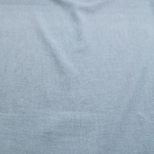 Flat Lay of heavyweight 100% Linen Vintage Washer Finish,Asphalt - for sale at Minerva's Bower
