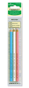 Clover three pack of water soluble pencils for sale at Minerva's Bower