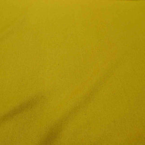 Flat lay of 60% Wool 40% Viscose coating, Mustard, for sale at Minerva's Bower